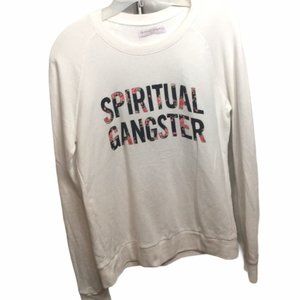 Spiritual Gangster Floral Logo Sweatshirt Pullover